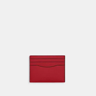 Coach Outlet Slim Id Card Case In Poppy