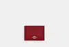 Coach Outlet Slim Id Card Case In Red