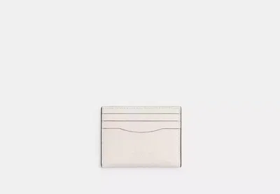 Coach Outlet Slim Id Card Case In White