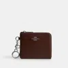 Coach Outlet Small Corner Zip Wallet In Multi