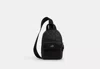 Coach Outlet Small Turnlock Sling Pack In Signature Canvas In Black