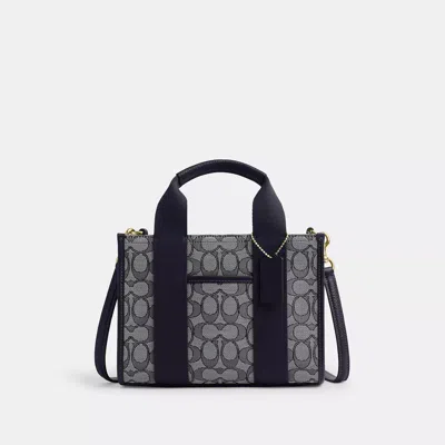 Coach Outlet Smith Tote Bag 24 In Signature Jacquard In Multi