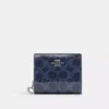 Coach Outlet Snap Wallet In Signature Canvas In Multi