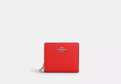 Coach Outlet Snap Wallet In Red