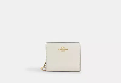 Coach Outlet Snap Wallet In White