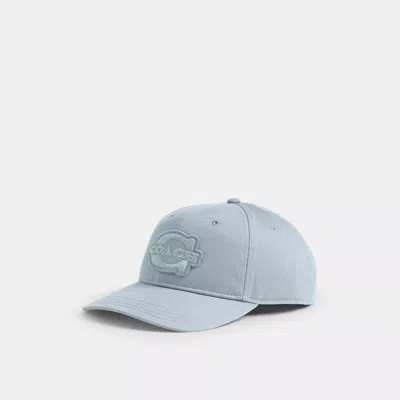 Coach Outlet Soho Flat Brim Baseball Hat In Green
