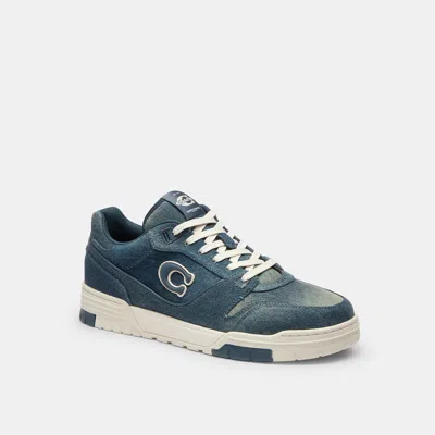 Coach Outlet Soho Sneaker In Loved Denim In Multi