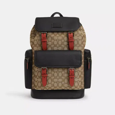 Coach Outlet Sprint Backpack In Signature Jacquard In Multi