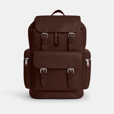 Coach Outlet Sprint Backpack In Silver/maple