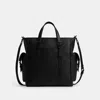 Coach Outlet Sprint Tote In Signature Jacquard In Black