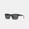 Coach Outlet Square Frame Sunglasses In Black