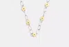 Coach Outlet Star Padlock Chain Link Necklace In Yellow