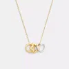 Coach Outlet Star Rondell Necklace In Multi