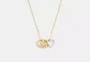 Coach Outlet Star Rondell Necklace In Yellow