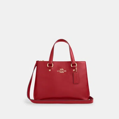 Coach Outlet Station Carryall Bag In Gold/poppy