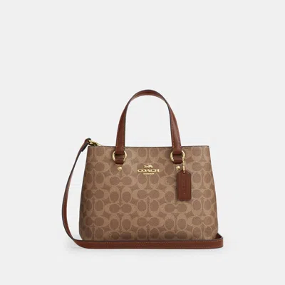Coach Outlet Station Carryall Bag In Signature Canvas In Multi