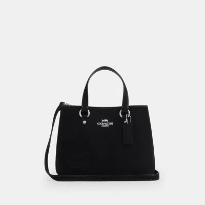 Coach Outlet Station Carryall Bag In Silver/black