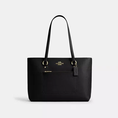 Coach Outlet Station Tote Bag In Black