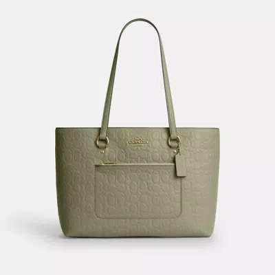 Coach Outlet Station Tote Bag In Signature Leather