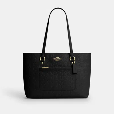 Coach Outlet Station Tote Bag In Signature Leather In Multi