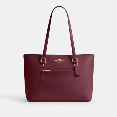 Coach Outlet Station Tote Bag In Purple
