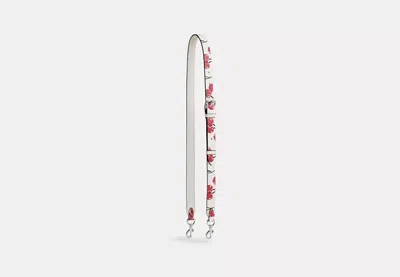 Coach Outlet Strap With Cherry Print In Multi