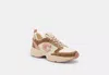 Coach Outlet C275 Tech Runner In Signature Canvas In Brown