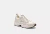 Coach Outlet Strider Sneaker In Signature Canvas In White