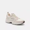 Coach Outlet Strider Sneaker In Signature Canvas In White