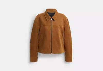 Coach Outlet Suede Jacket