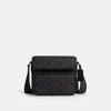 Coach Outlet Sullivan Flap Crossbody Bag In Signature Canvas In Grey