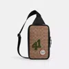 Coach Outlet Sullivan Pack In Signature Canvas With Patches In Multi