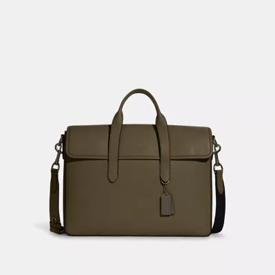 Coach Outlet Sullivan Portfolio Brief In Green
