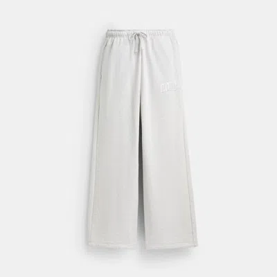 Coach Outlet Sweatpants In Heather Grey