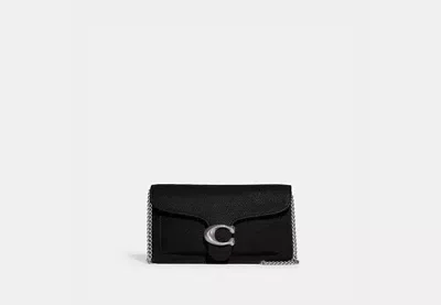 Coach Outlet Tabby Chain Clutch In Black