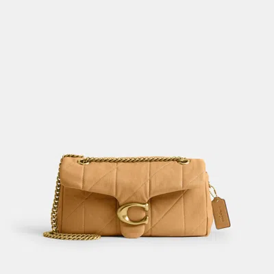 Coach Outlet Tabby Shoulder Bag 26 With Quilting In Brass/biscuit