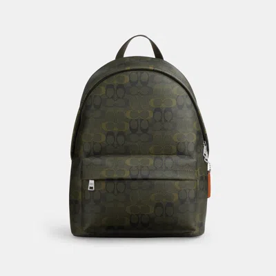 Coach Outlet Taylor Backpack In Signature Camo Print