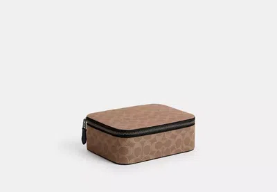Coach Outlet Tech Organizer In Colorblock Signature Canvas In Multi