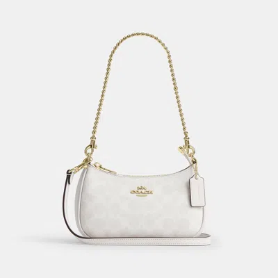 Coach Outlet Teri Mini Crossbody Bag In Signature Canvas