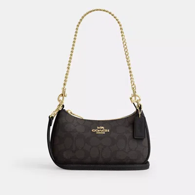 COACH OUTLET TERI MINI CROSSBODY BAG IN SIGNATURE CANVAS