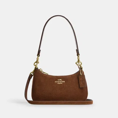 Coach Outlet Teri Mini Crossbody Bag In Brown