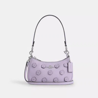 Coach Outlet Teri Mini Crossbody Bag With Floral Applique In Multi