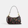 Coach Outlet Teri Shoulder Bag With Cherry Print In Multi