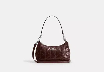 Coach Outlet Teri Shoulder Bag With Quilting In Brown