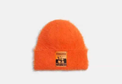 Coach Outlet The Lil Nas X Drop Beanie In Orange
