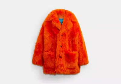 Coach Outlet The Lil Nas X Drop Pop Color Coat In Orange