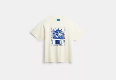 Coach Outlet The Lil Nas X Drop Sun T-shirt In Beige