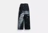 Coach Outlet Tie Dye Painter Pants In Organic Cotton In Blue