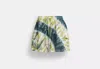 Coach Outlet Tie Dye Shorts In Organic Cotton In Yellow