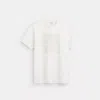 COACH OUTLET TONAL SIGNATURE T SHIRT IN ORGANIC COTTON